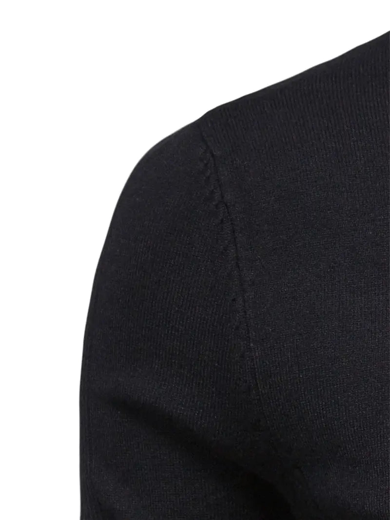 Men’s Turtleneck Sweater - Slim Fit - Soft Knit - Long Sleeve Smart Casual Wear