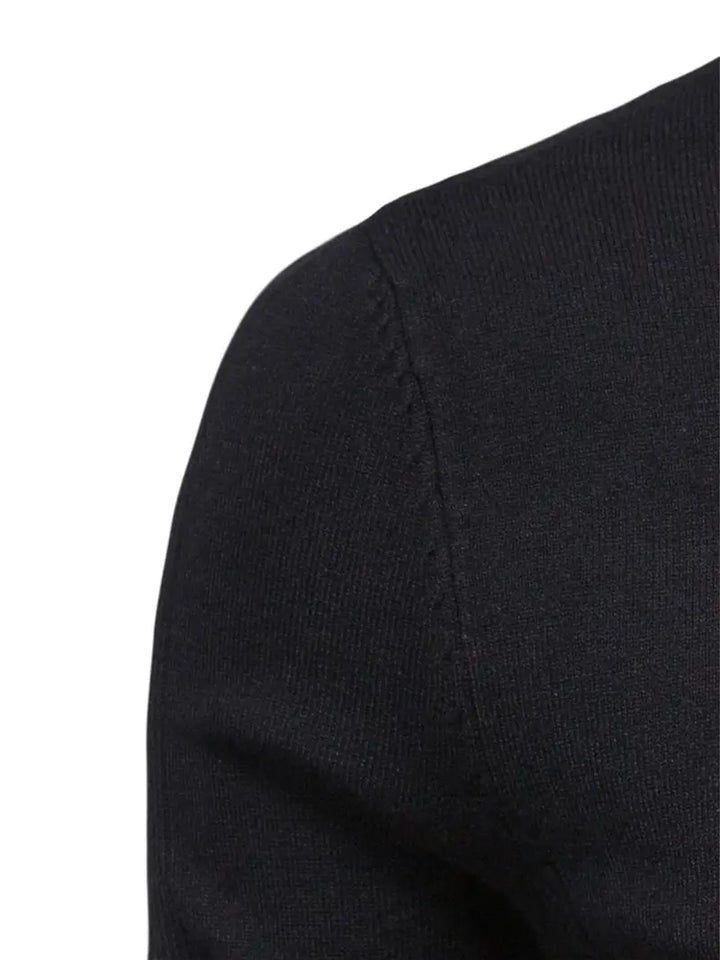 Men’s Turtleneck Sweater - Slim Fit - Soft Knit - Long Sleeve Smart Casual Wear