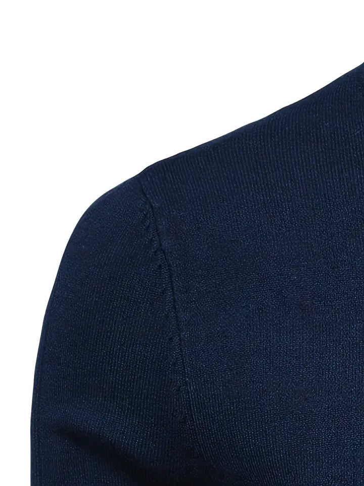 Men’s Turtleneck Sweater - Slim Fit - Soft Knit - Long Sleeve Smart Casual Wear