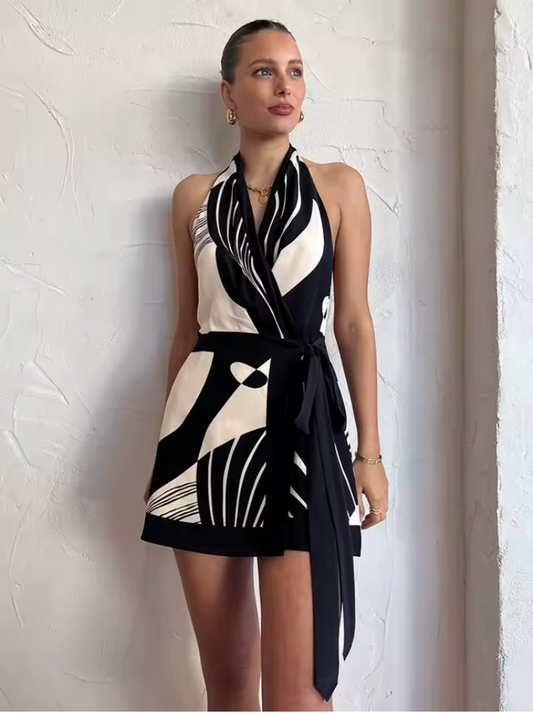 Contemporary Mini Dress for Women